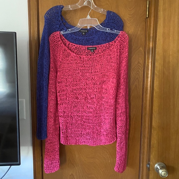 Two (2) Slightly Oversized Sweaters EUC. - Picture 1 of 6